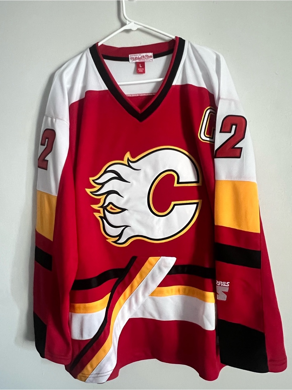 Jerome Iginla Calgary Flames #12 Rookie Season Hockey Jersey